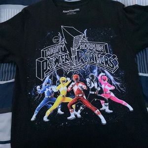power rangers graphic tee